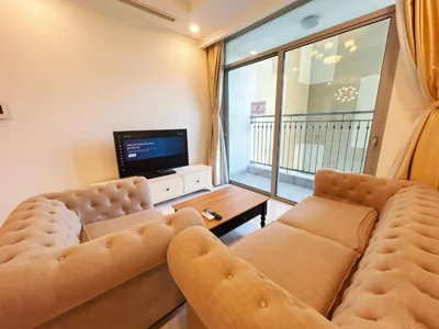 Dreizimmerapartment mit Balkon — CĂN HỘ CAO CẤP LANDMARKS - APARTMENT VINHOMES CENTRAL PARK - Orin Luxstay